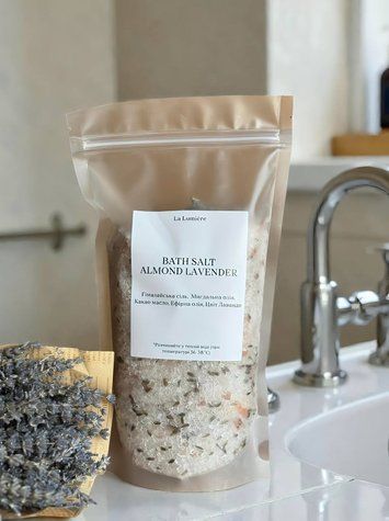 Сіль для ванни Bath Salt Almond Lavender 054 фото